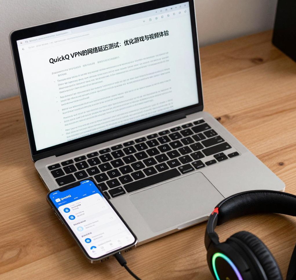 QuickQ VPN的网络延迟测试：优化游戏与视频体验