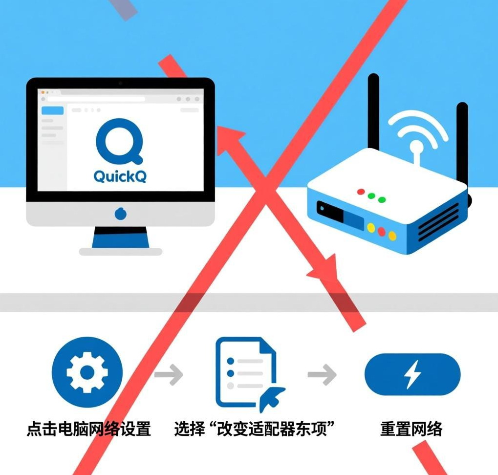 如何解决QuickQ VPN“IP地址冲突”问题